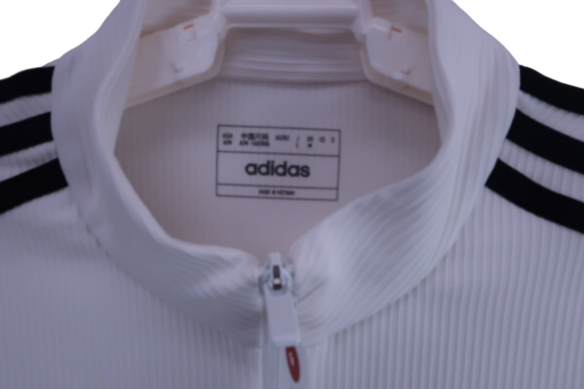 adidas(アディダス) ジャージトップス 白 レディース L A-3