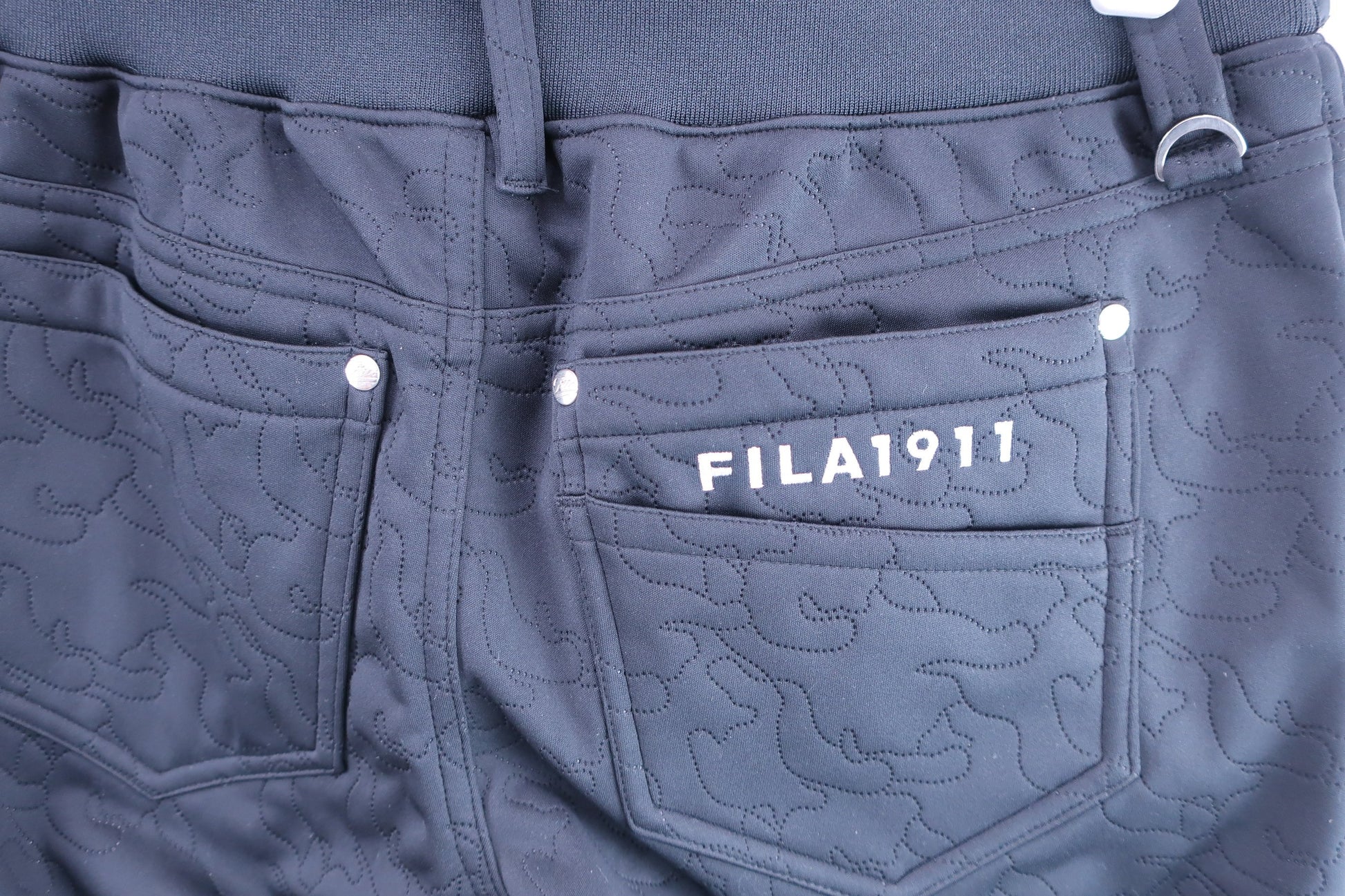FILA GOLF(フィラゴルフ) パンツ 黒 レディース L N-6