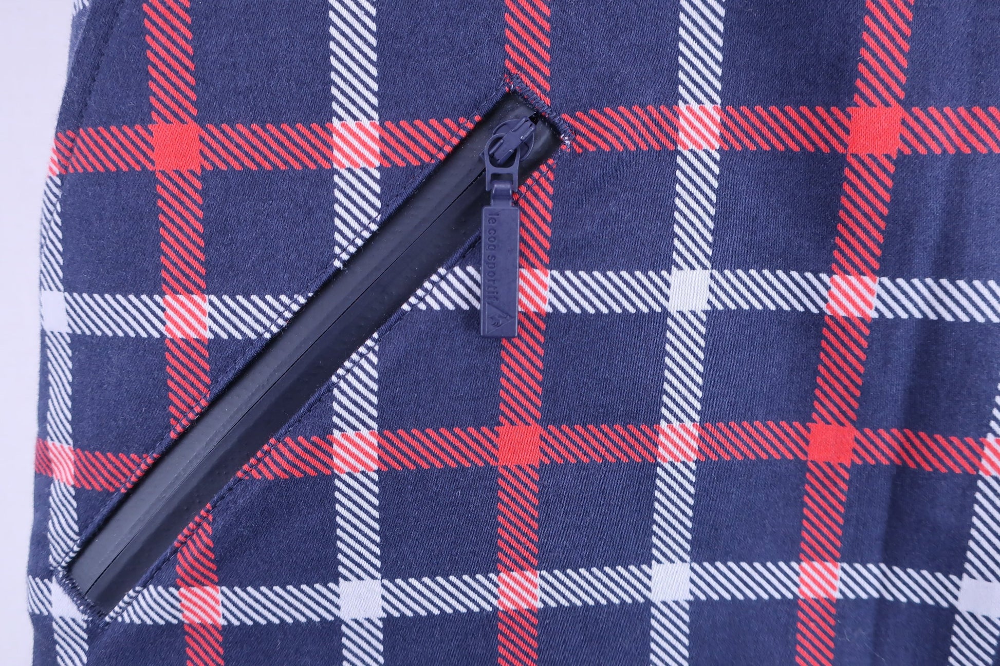 le coq sportif(ルコックスポルティフ) パンツ一体型スカート ネイビーチェック レディース 9 A-3