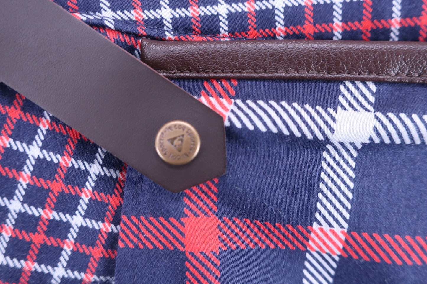 le coq sportif(ルコックスポルティフ) パンツ一体型スカート ネイビーチェック レディース 9 A-7