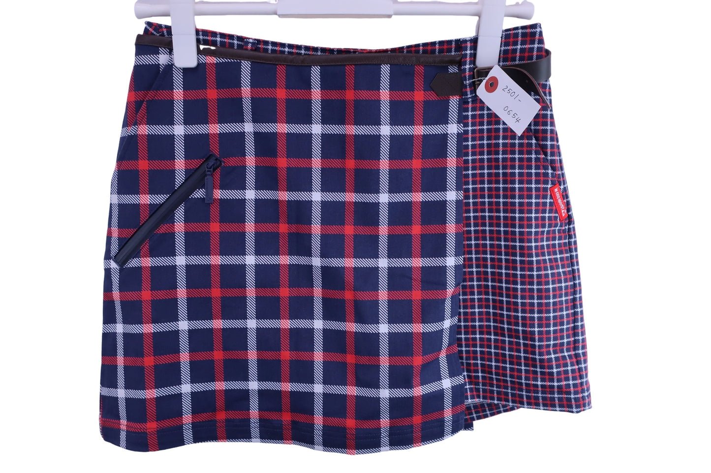 le coq sportif(ルコックスポルティフ) パンツ一体型スカート ネイビーチェック レディース 9 A-1