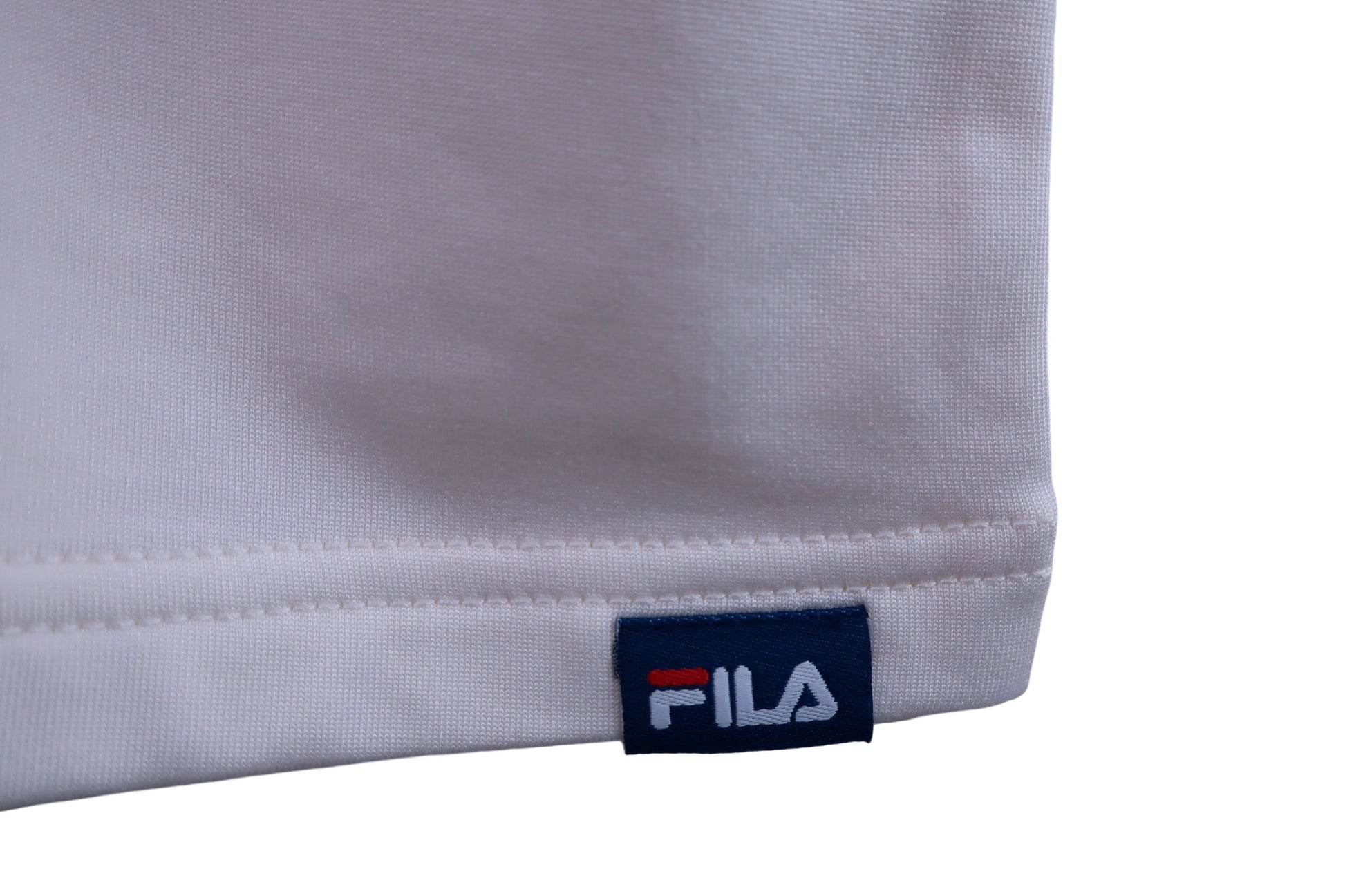 FILA GOLF(フィラゴルフ) 長袖モックネックシャツ 白 レディース L N-4