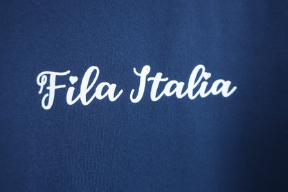 FILA GOLF(フィラゴルフ) 長袖モックネックシャツ ネイビー レディース L N-3