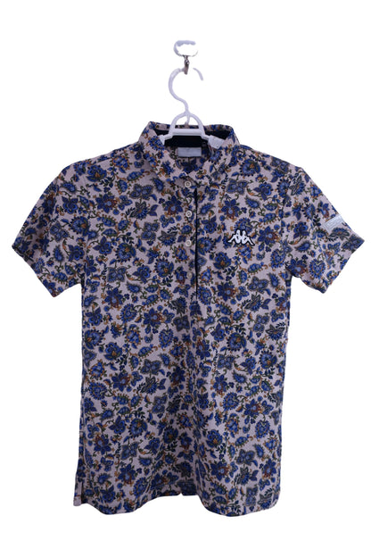 Kappa(カッパ) ポロシャツ 花柄 レディース M A-1