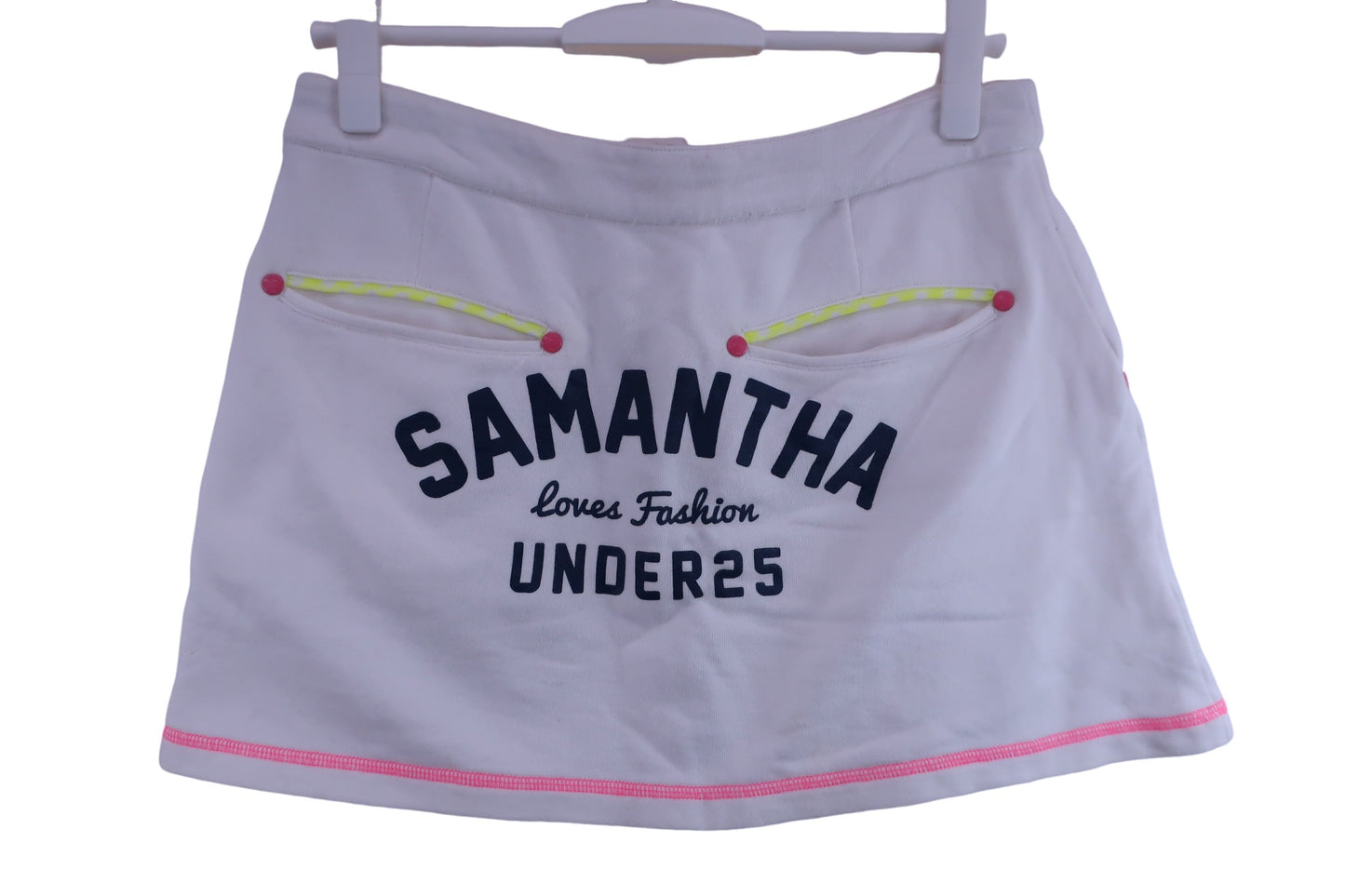 Samantha Thavasa(サマンサタバサ) スカート 白ピンク レディース M B-5