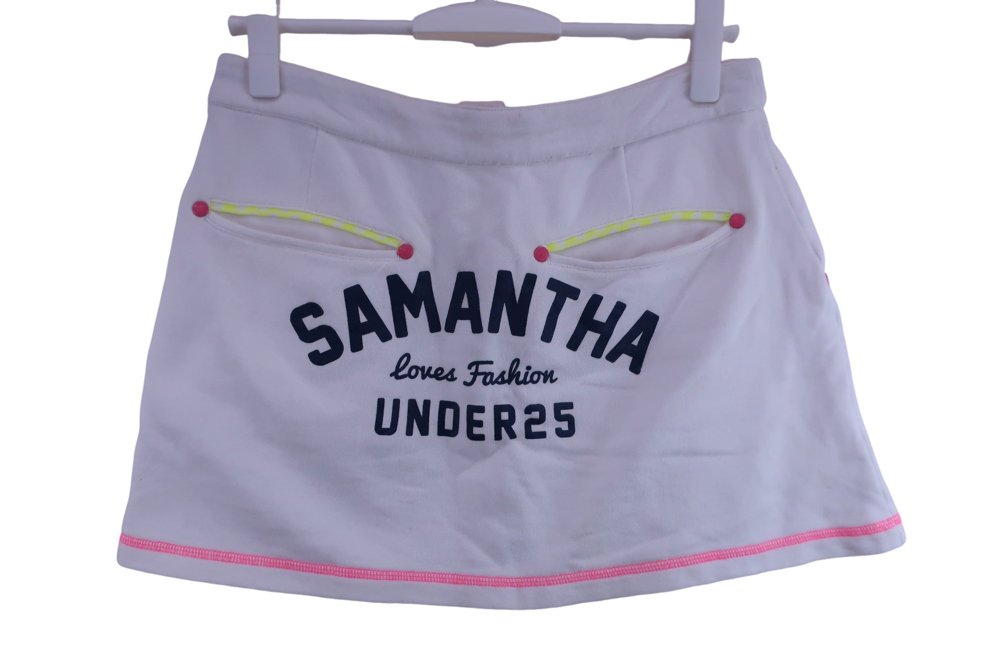 Samantha Thavasa(サマンサタバサ) スカート 白ピンク レディース M B-5