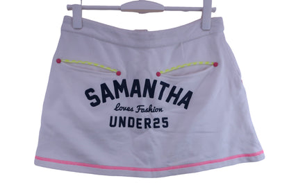 Samantha Thavasa(サマンサタバサ) スカート 白ピンク レディース M B-5