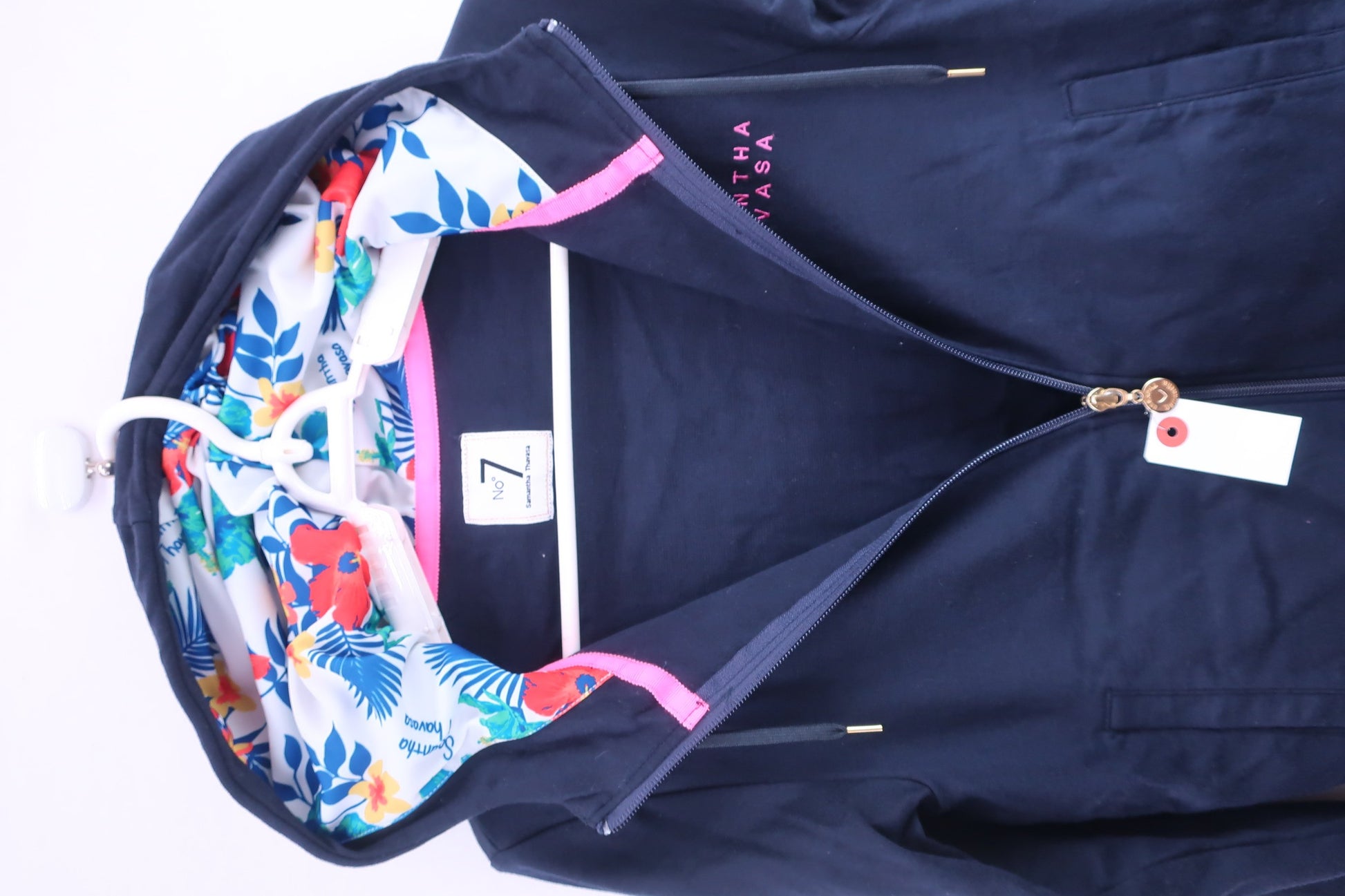 Samantha Thavasa(サマンサタバサ) パーカー ネイビー レディース 38 A-6