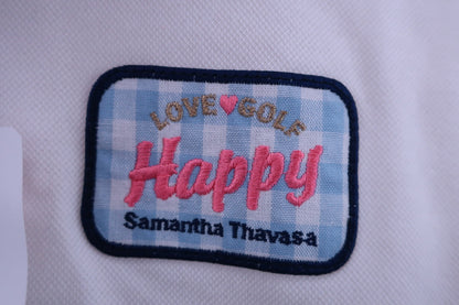 Samantha Thavasa(サマンサタバサ) 長袖ポロシャツ 白 レディース 40 B-2