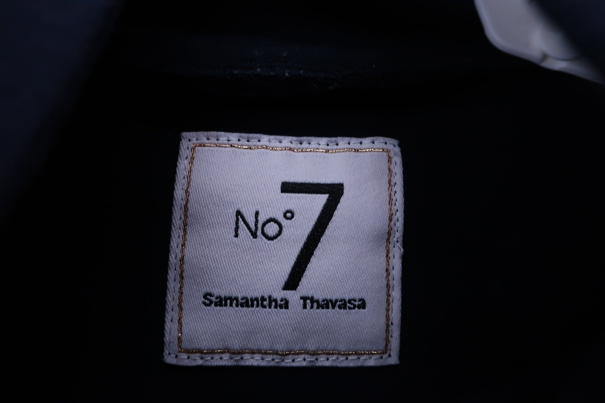 Samantha Thavasa(サマンサタバサ) 長袖モックネックシャツ ネイビー レディース 38 A-4