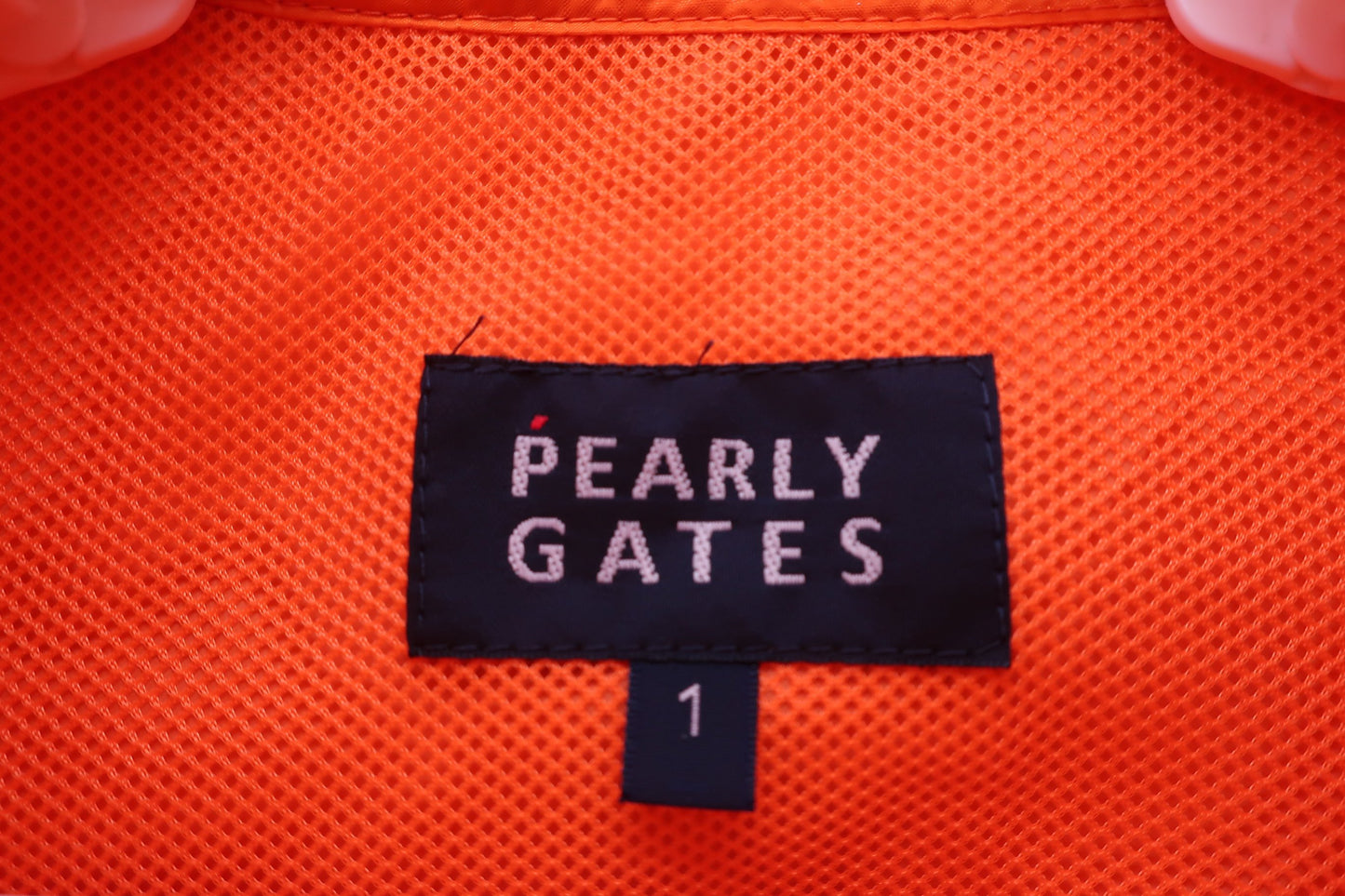 PEARLY GATES(パーリーゲイツ) ナイロンベスト オレンジ レディース 1 055-15801552 B-2