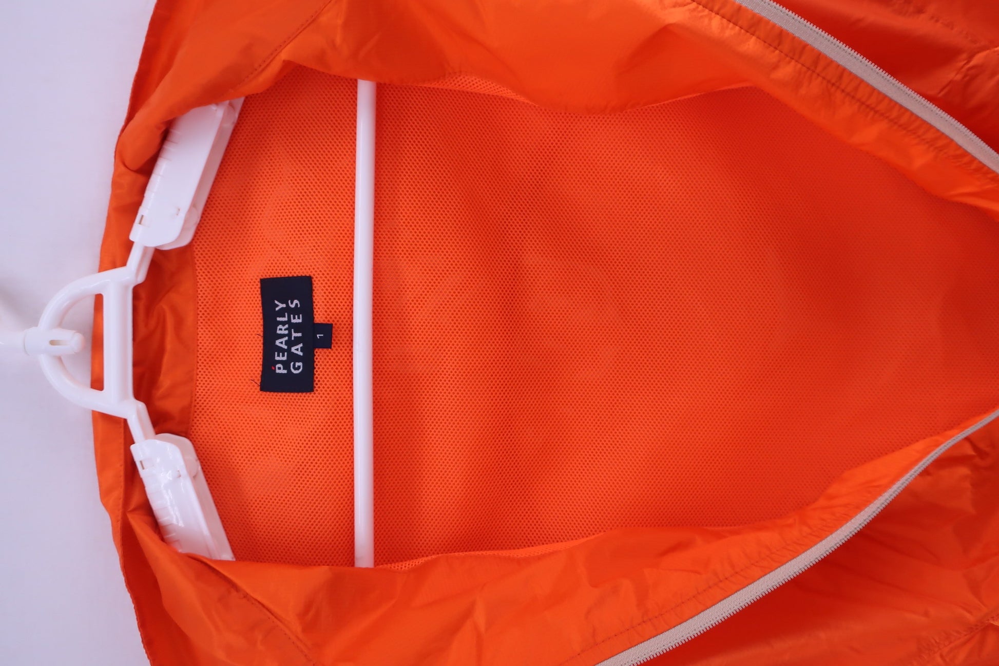 PEARLY GATES(パーリーゲイツ) ナイロンベスト オレンジ レディース 1 055-15801552 B-4