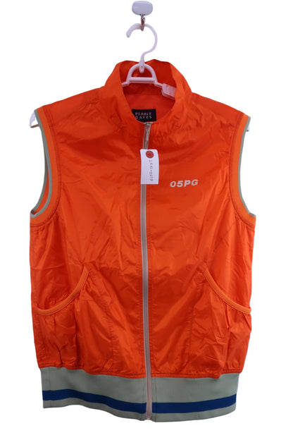PEARLY GATES(パーリーゲイツ) ナイロンベスト オレンジ レディース 1 055-15801552 B-1
