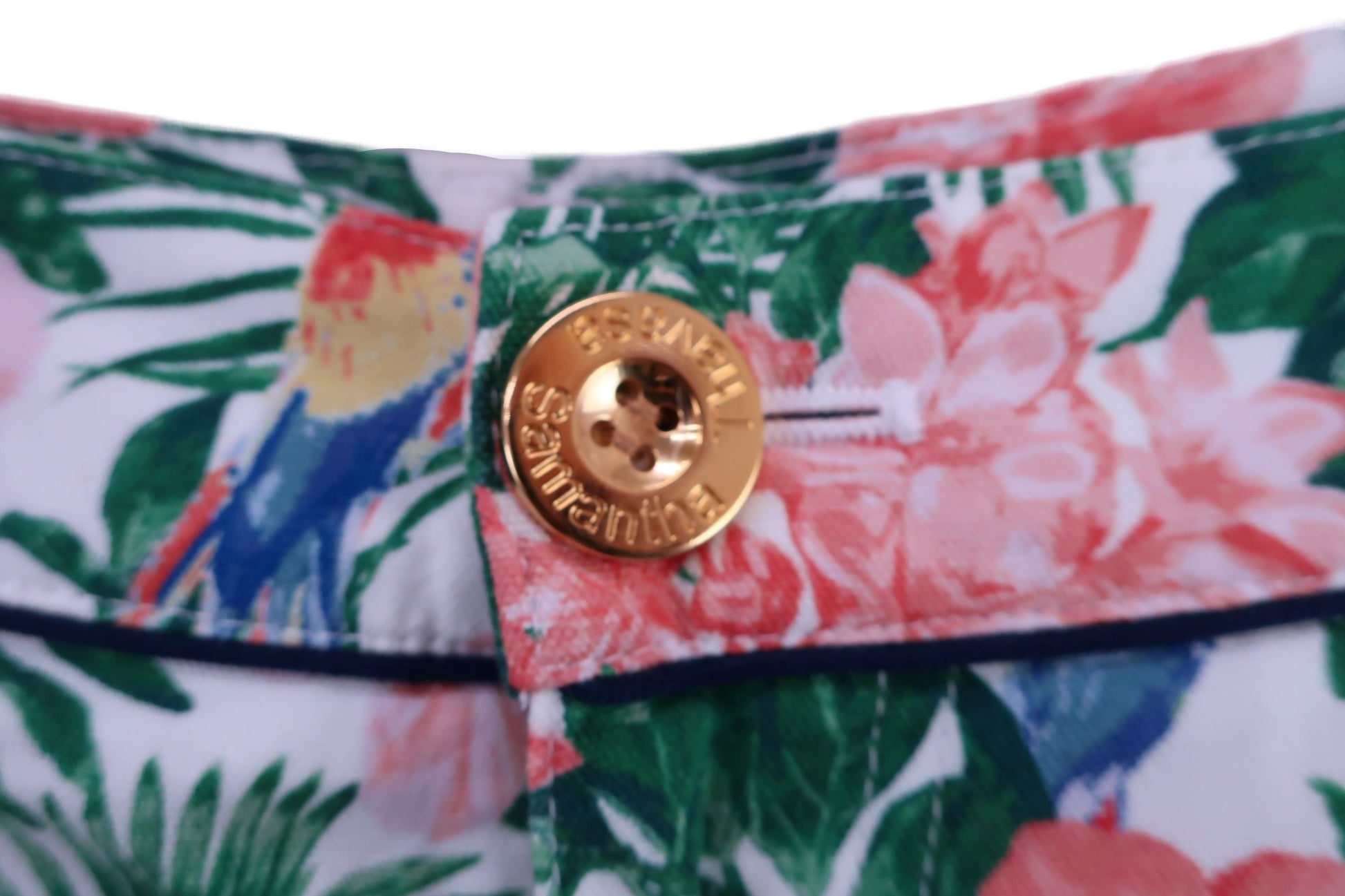 Samantha Thavasa(サマンサタバサ) ショートパンツ ボタニカル柄 レディース 38 A-2