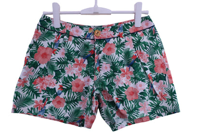 Samantha Thavasa(サマンサタバサ) ショートパンツ ボタニカル柄 レディース 38 A-1