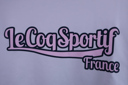 le coq sportif(ルコックスポルティフ) 長袖モックネックシャツ 白 レディース M B-3