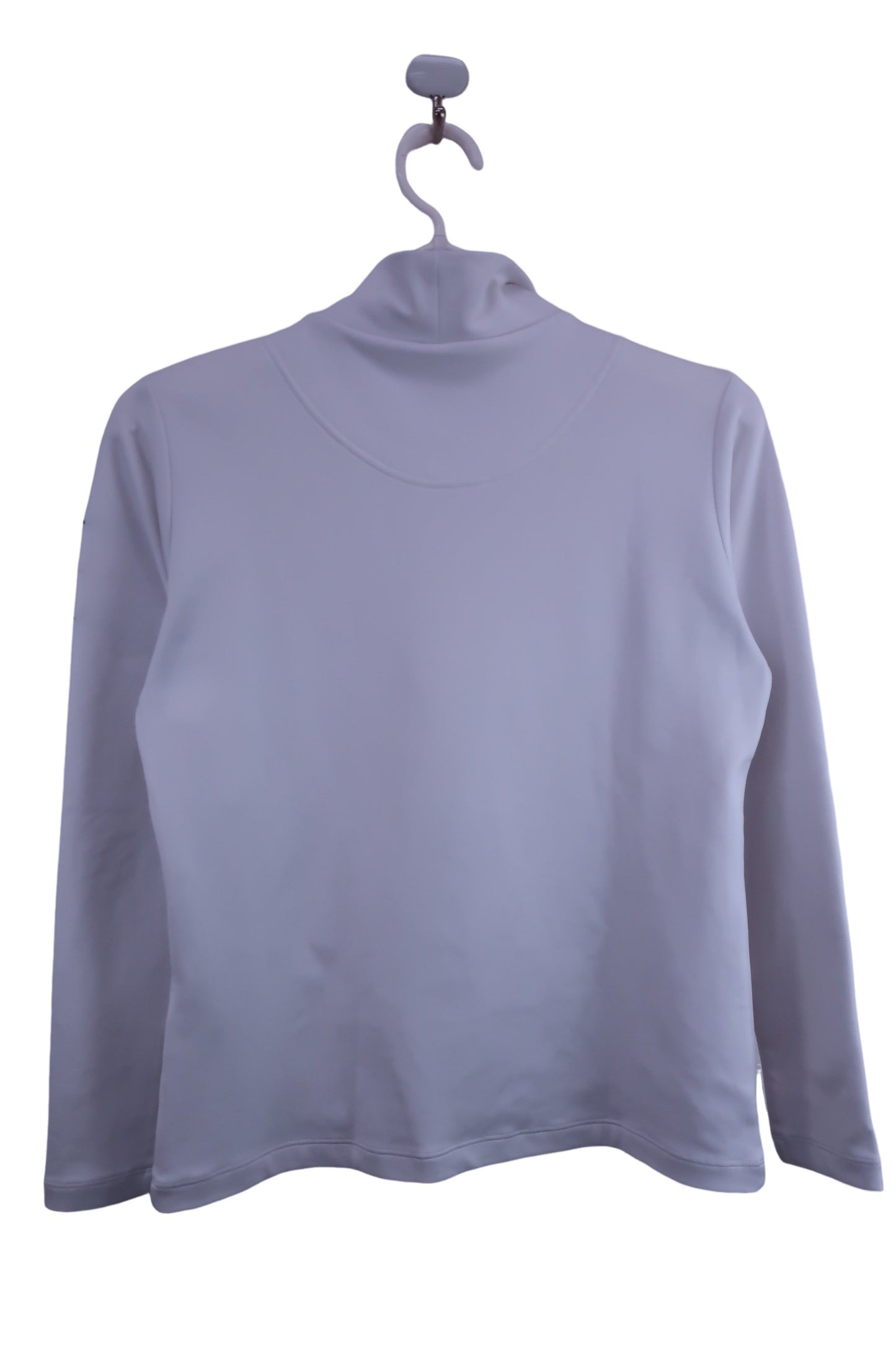 le coq sportif(ルコックスポルティフ) 長袖モックネックシャツ 白 レディース M B-7