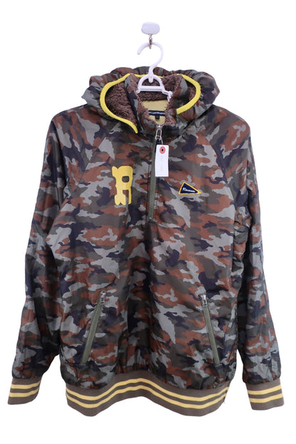 Rosasen(ロサーセン) ハーフジップスニード カモフラ柄 レディース L B-1