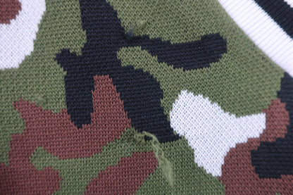 PEARLY GATES(パーリーゲイツ) リバーシブルナイロンベスト ネイビー / カモフラ レディース 2 055-0173116 B-7