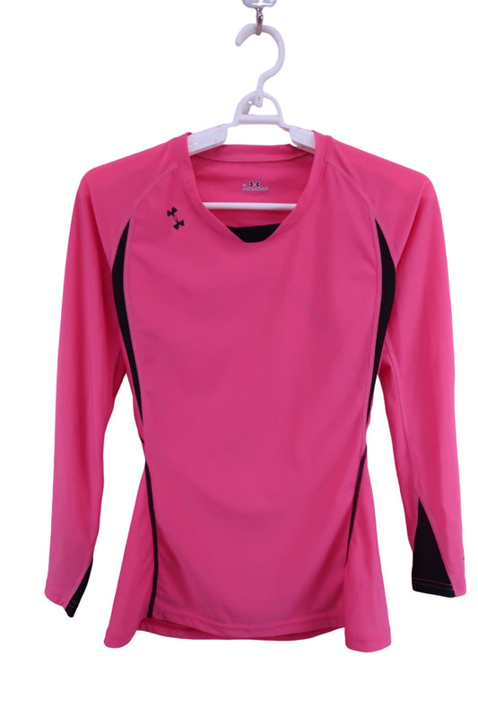 UNDER ARMOUR(アンダーアーマー) アンダーシャツ ピンク レディース LG A-1