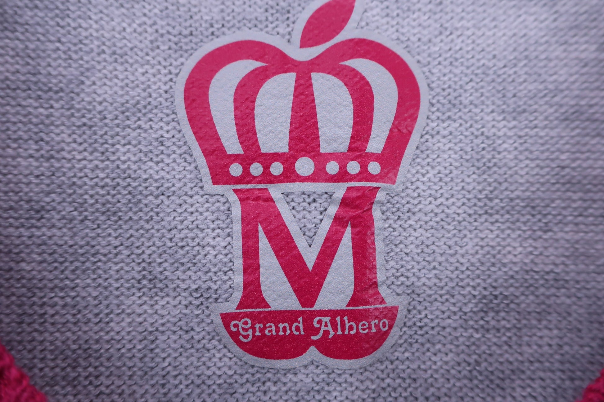 grand albero ニットベスト グレーピンク レディース M B-3