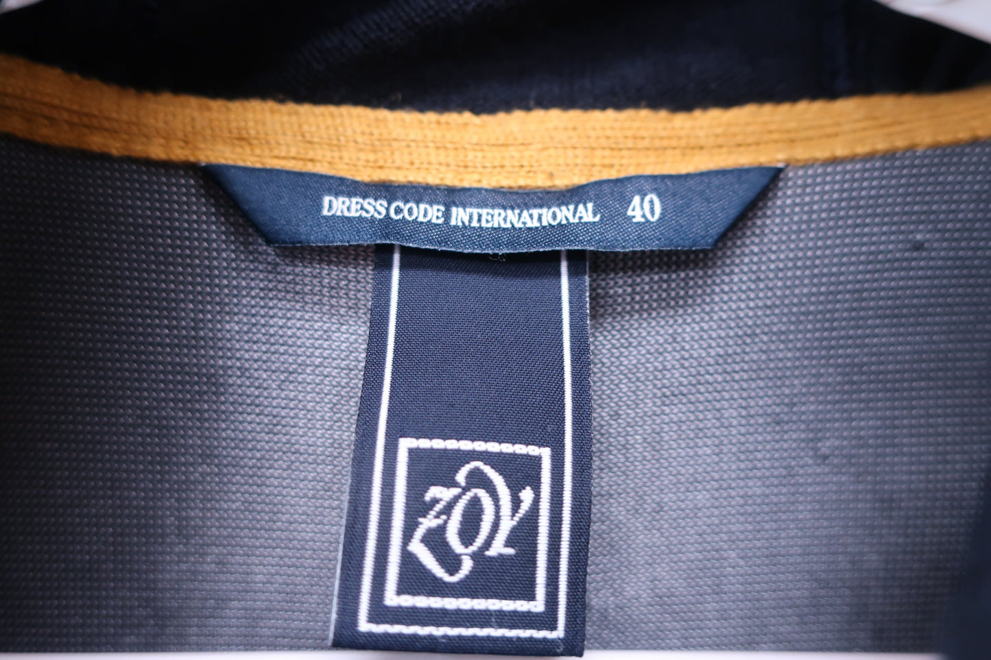 ZOY(ゾーイ) ニットパーカー 黒 レディース 40 B-3