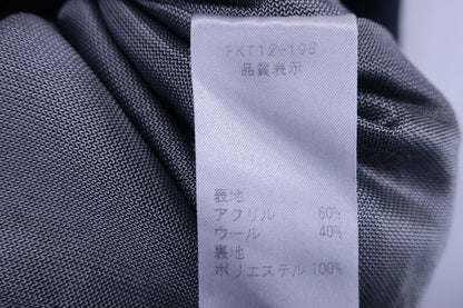 ZOY(ゾーイ) ニットパーカー 黒 レディース 40 B-8