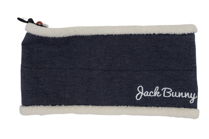 Jack Bunny(ジャックバニー) ネックウォーマー ネイビー白 レディース フリーサイズ A-4