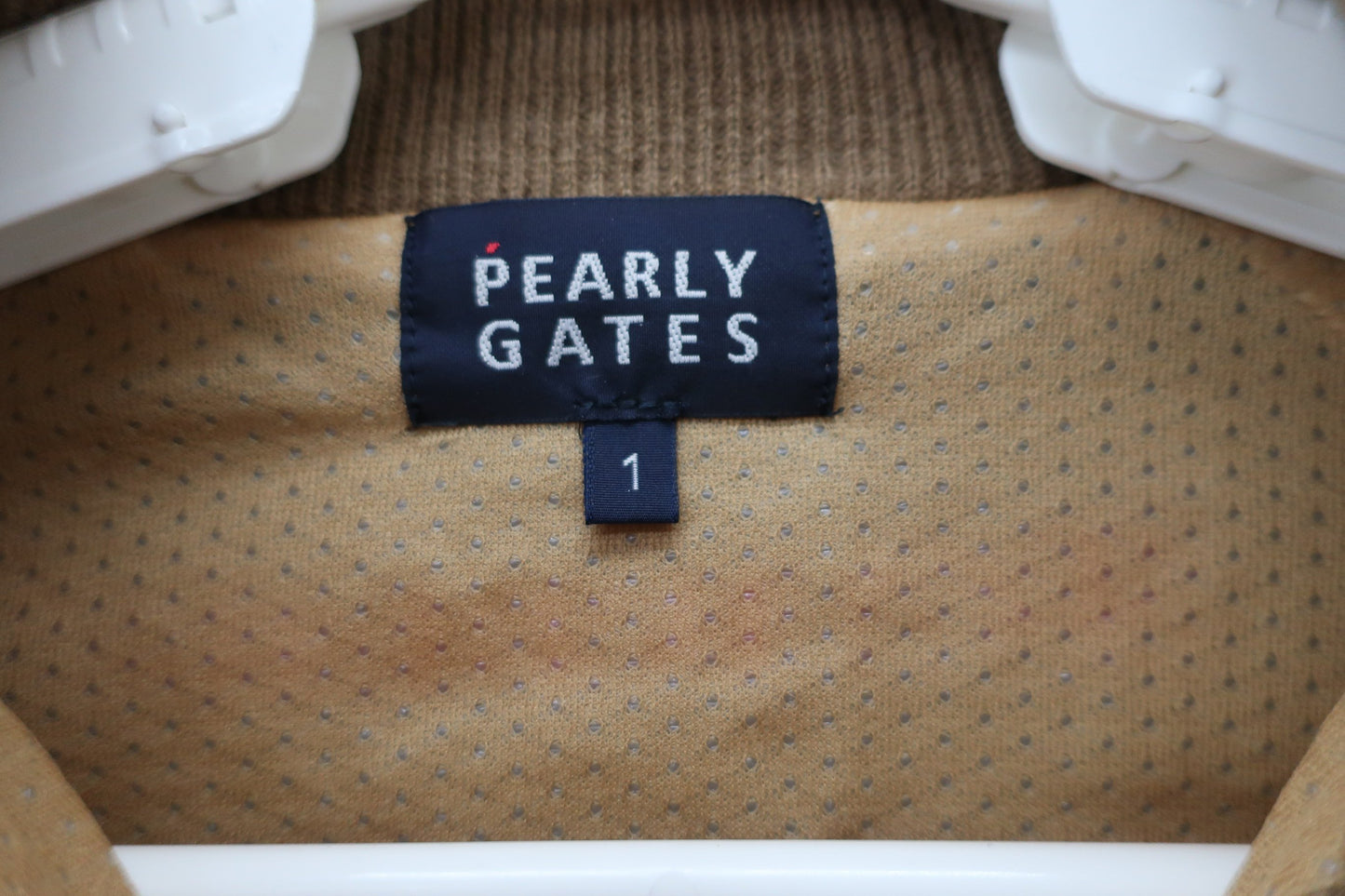 PEARLY GATES(パーリーゲイツ) フルジップニットブルゾン ブラウン レディース 1 055-174001 B-4