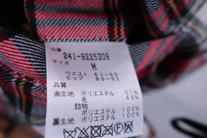 Callaway(キャロウェイ) キルティングスカート 白紺赤チェック レディース M 241-9225309 A-7