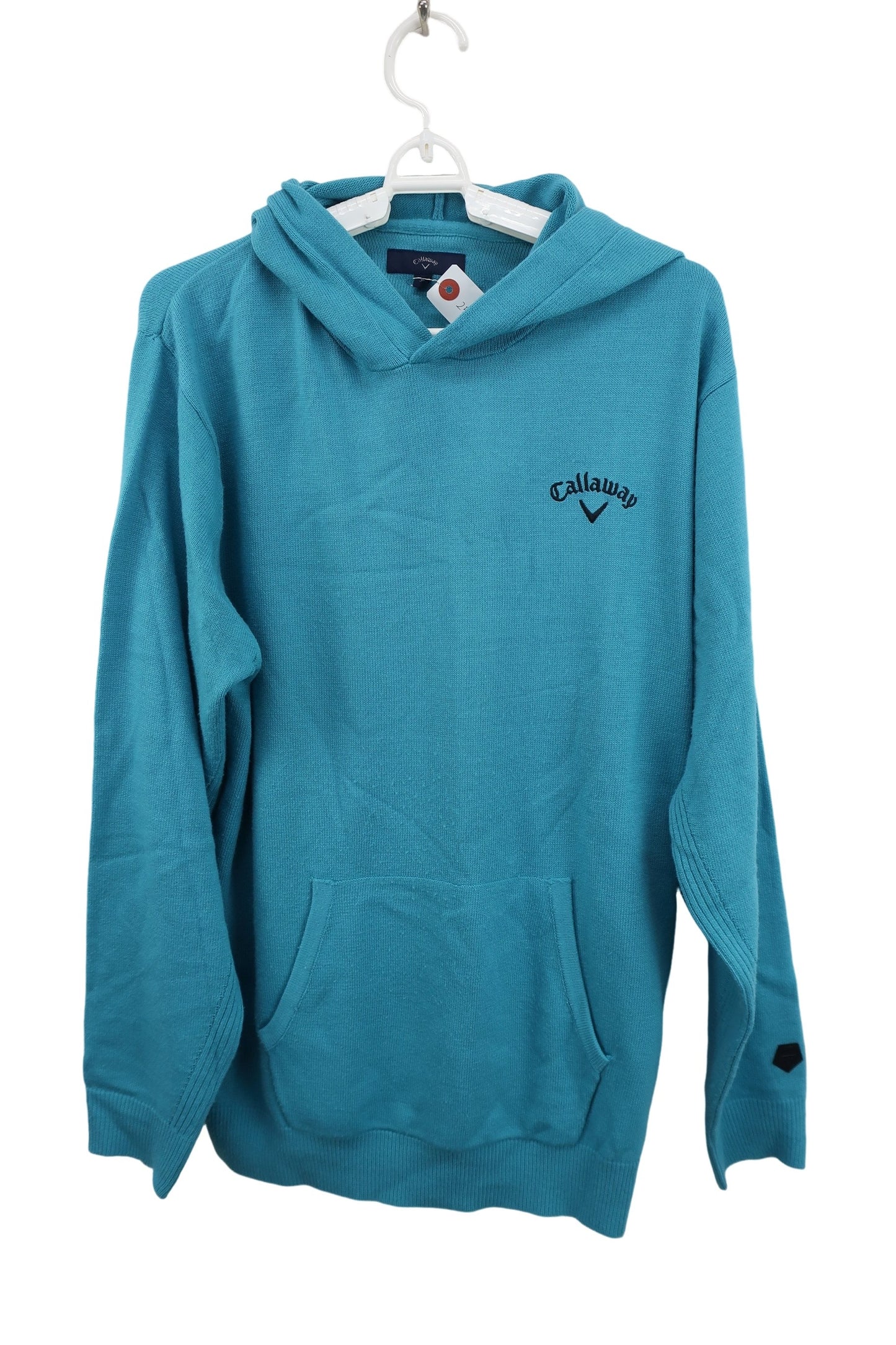 Callaway(キャロウェイ) ニットパーカー エメラルドグリーン メンズ 3L H23218102 B-1