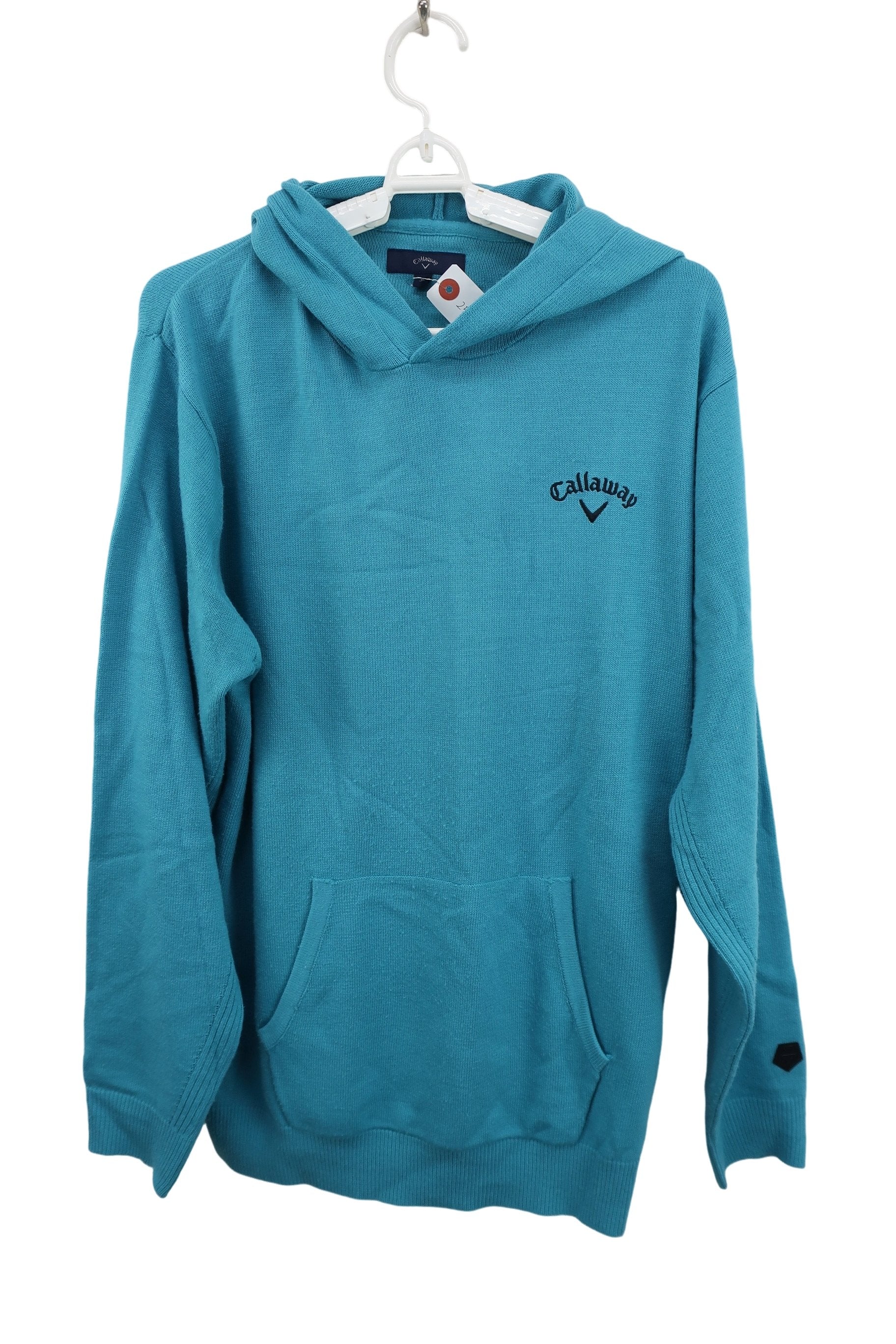 Callaway(キャロウェイ) ニットパーカー エメラルドグリーン メンズ 3L H23218102 B-1