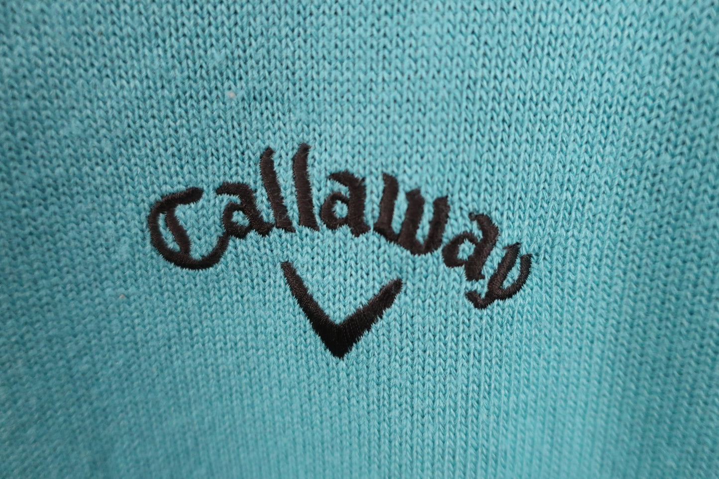 Callaway(キャロウェイ) ニットパーカー エメラルドグリーン メンズ 3L H23218102 B-2