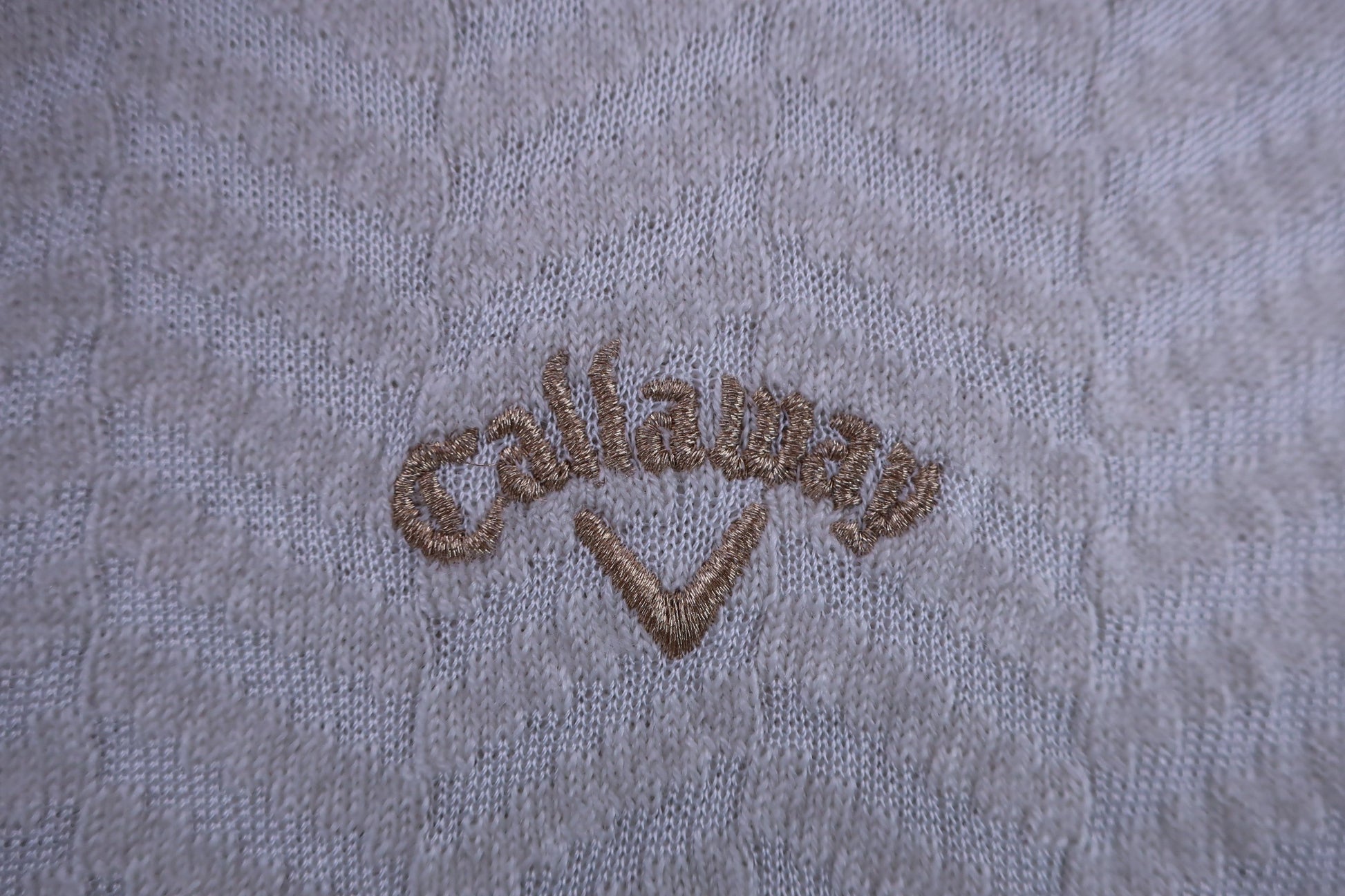 Callaway(キャロウェイ) ハイネックセーター 白 レディース L 241-9260809 B-2