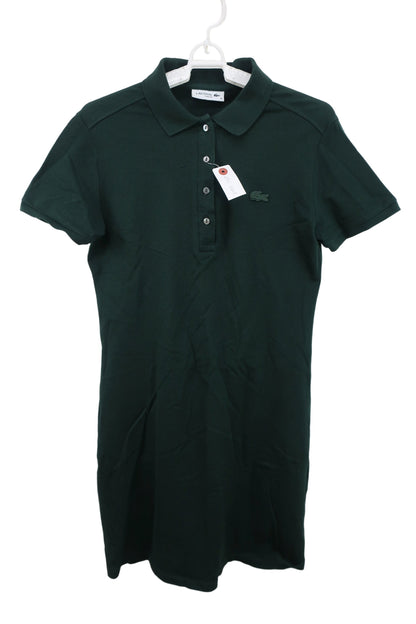 LACOSTE(ラコステ) ポロワンピース 緑 レディース 38 A-1