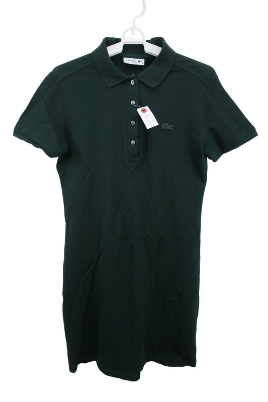 LACOSTE(ラコステ) ポロワンピース 緑 レディース 38 A-1