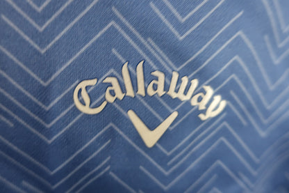 Callaway(キャロウェイ) 長袖ポロシャツ 青 レディース L H22233204 A-2