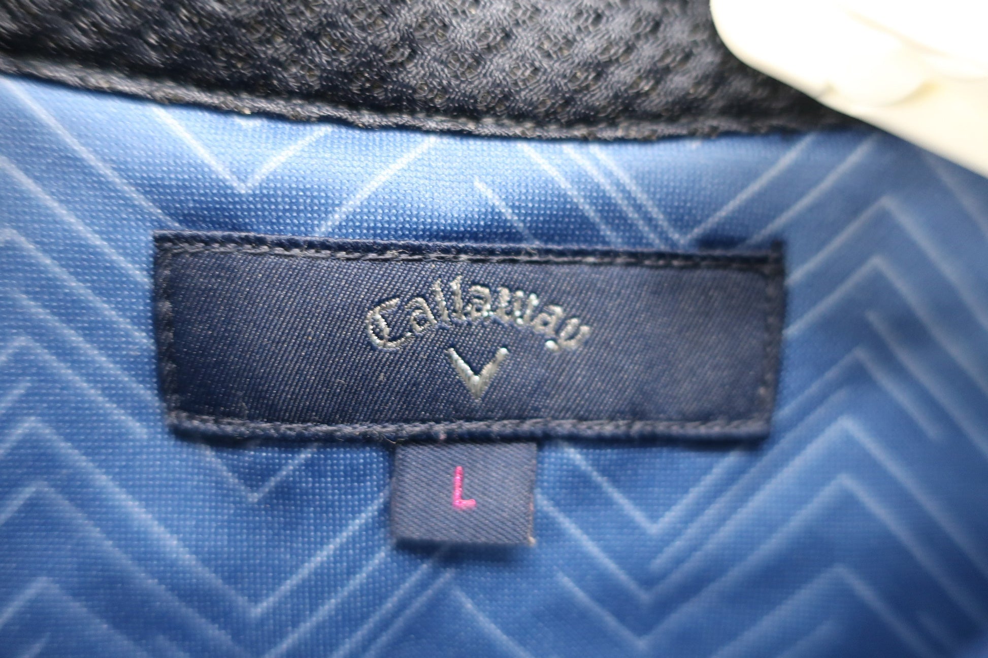 Callaway(キャロウェイ) 長袖ポロシャツ 青 レディース L H22233204 A-3
