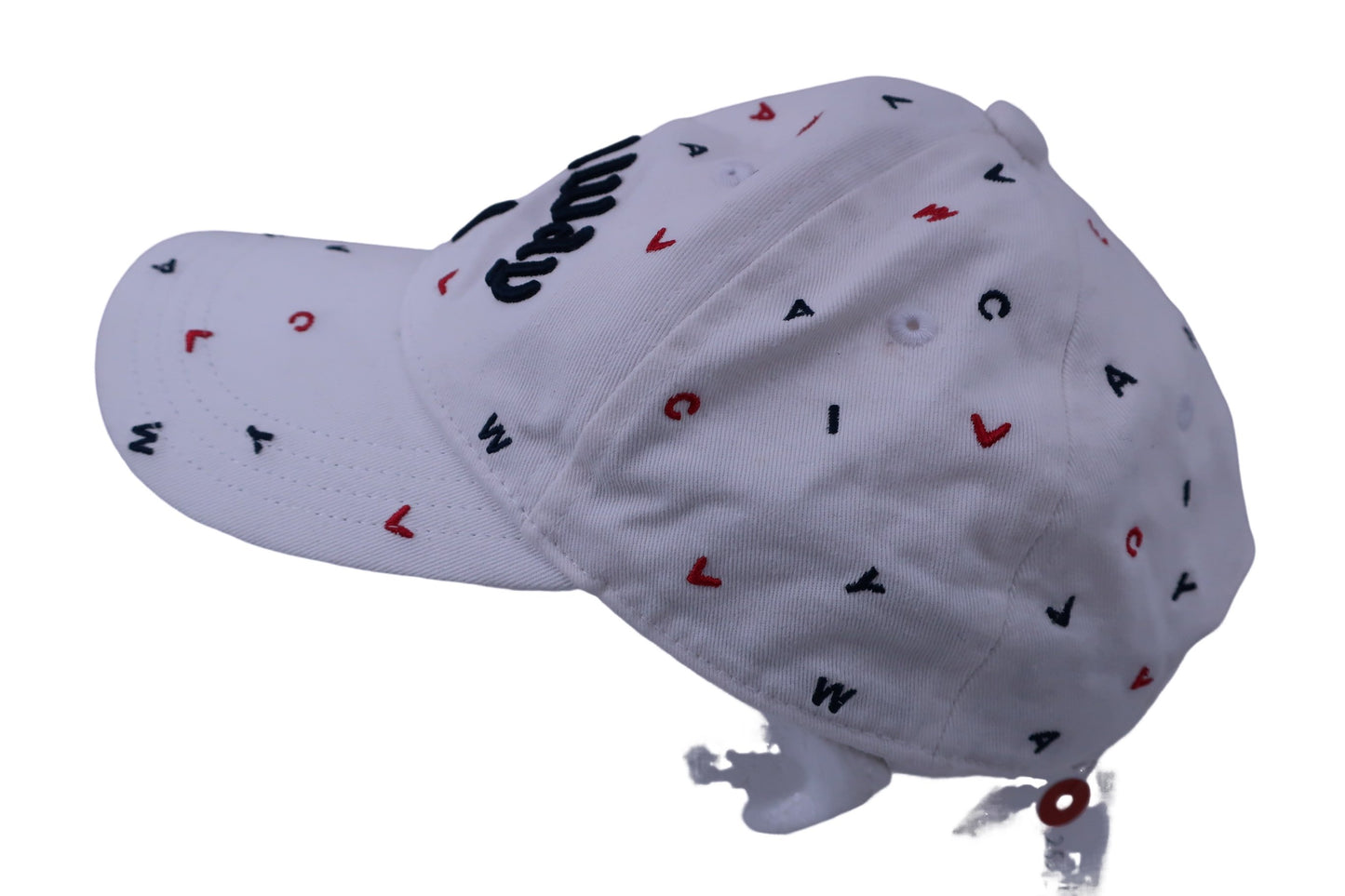 Callaway(キャロウェイ) キャップ 白ロゴ文字柄 レディース フリーサイズ B-2