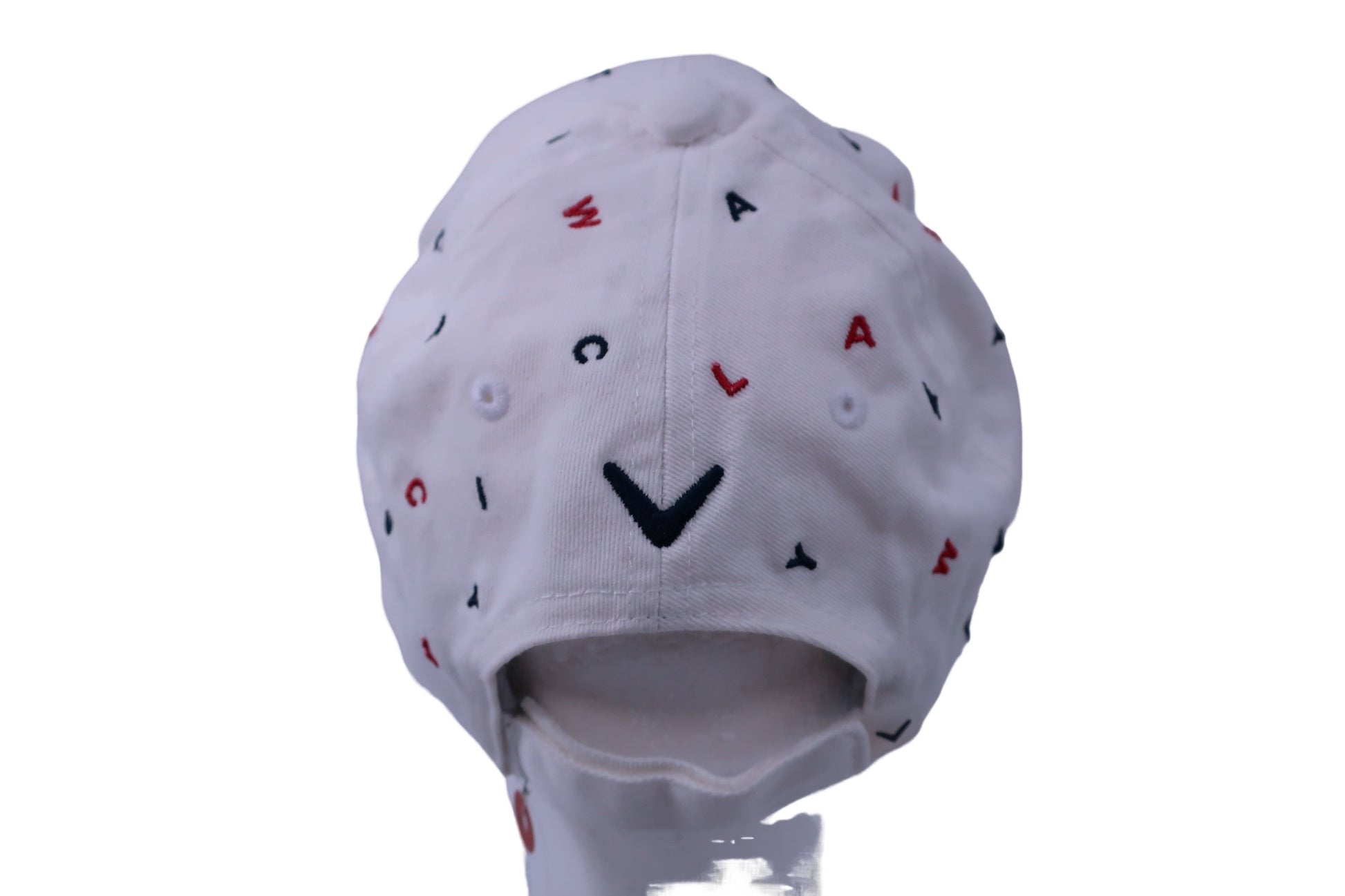 Callaway(キャロウェイ) キャップ 白ロゴ文字柄 レディース フリーサイズ B-3