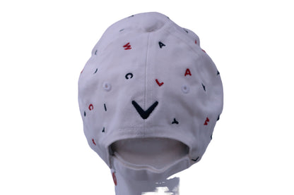 Callaway(キャロウェイ) キャップ 白ロゴ文字柄 レディース フリーサイズ B-3