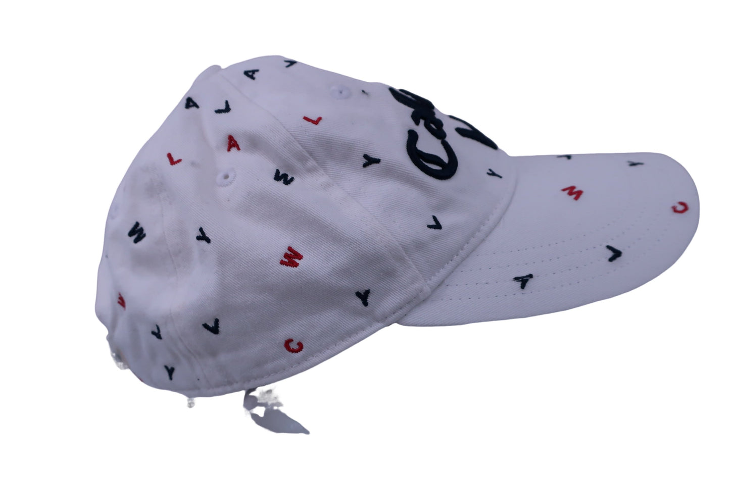 Callaway(キャロウェイ) キャップ 白ロゴ文字柄 レディース フリーサイズ B-4