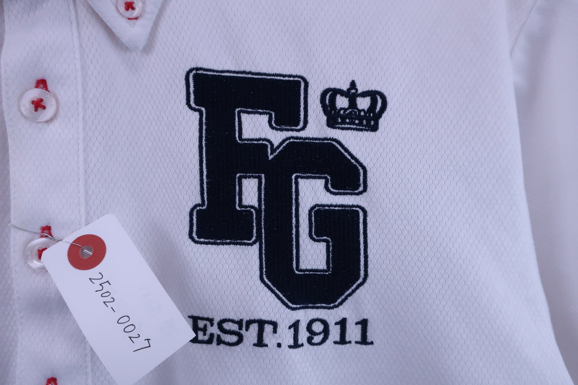 FILA GOLF(フィラゴルフ) ポロシャツ 白 メンズ L B-2