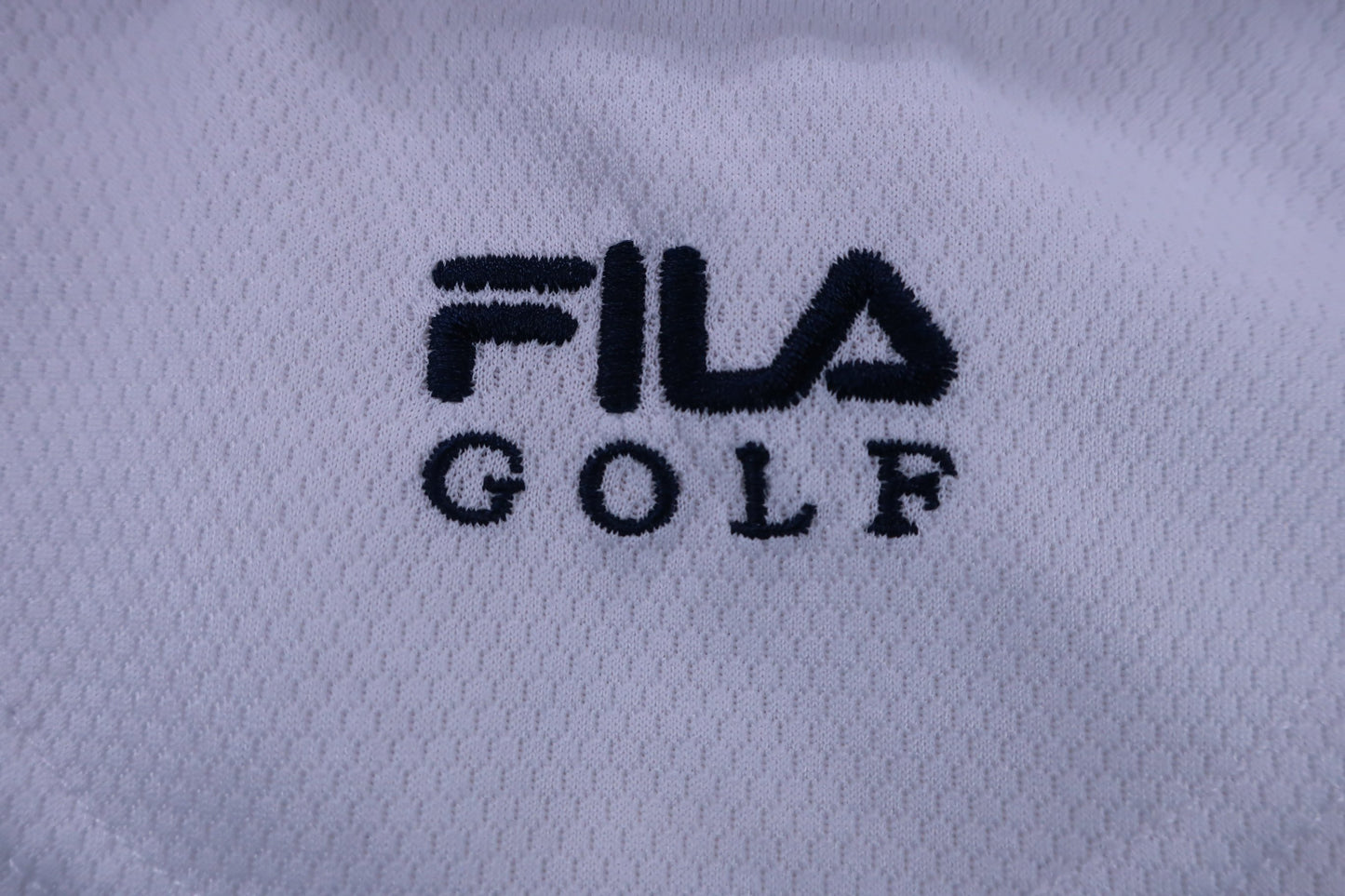 FILA GOLF(フィラゴルフ) ポロシャツ 白 メンズ L B-5