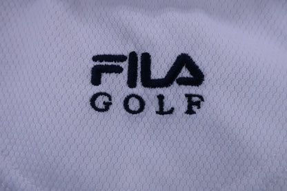 FILA GOLF(フィラゴルフ) ポロシャツ 白 メンズ L B-5