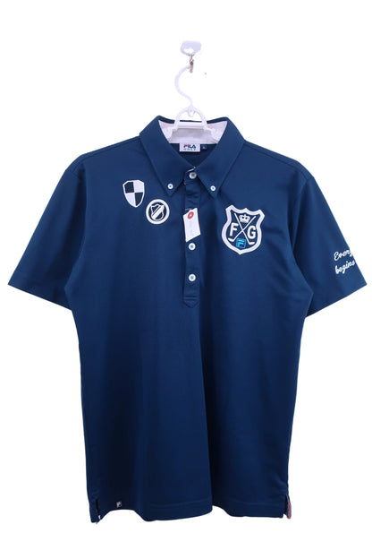 FILA GOLF(フィラゴルフ) ポロシャツ ネイビー メンズ L A-1