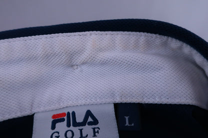 FILA GOLF(フィラゴルフ) ポロシャツ ネイビー メンズ L A-6