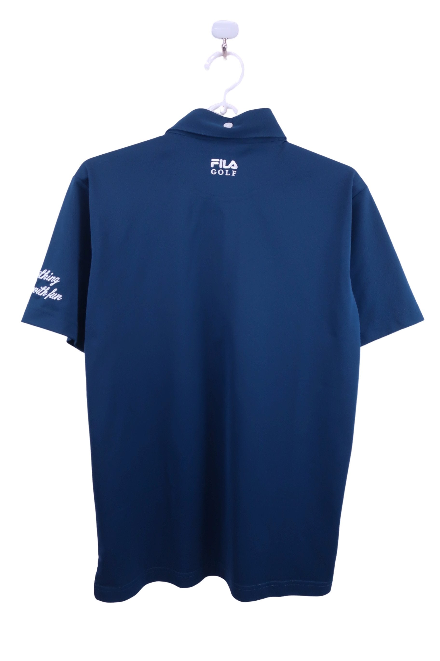FILA GOLF(フィラゴルフ) ポロシャツ ネイビー メンズ L A-7