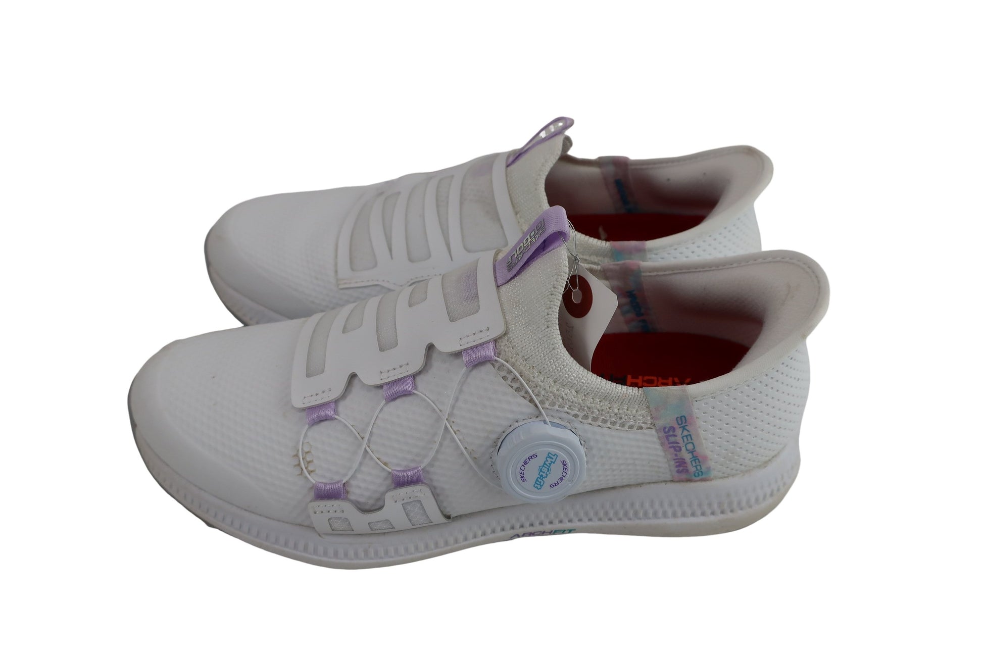 SKECHERS GO GOLF(スケッチャーズ ゴーゴルフ) ダイヤル式スパイクレスゴルフシューズ 白 レディース 23.5cm SN123062 B-2