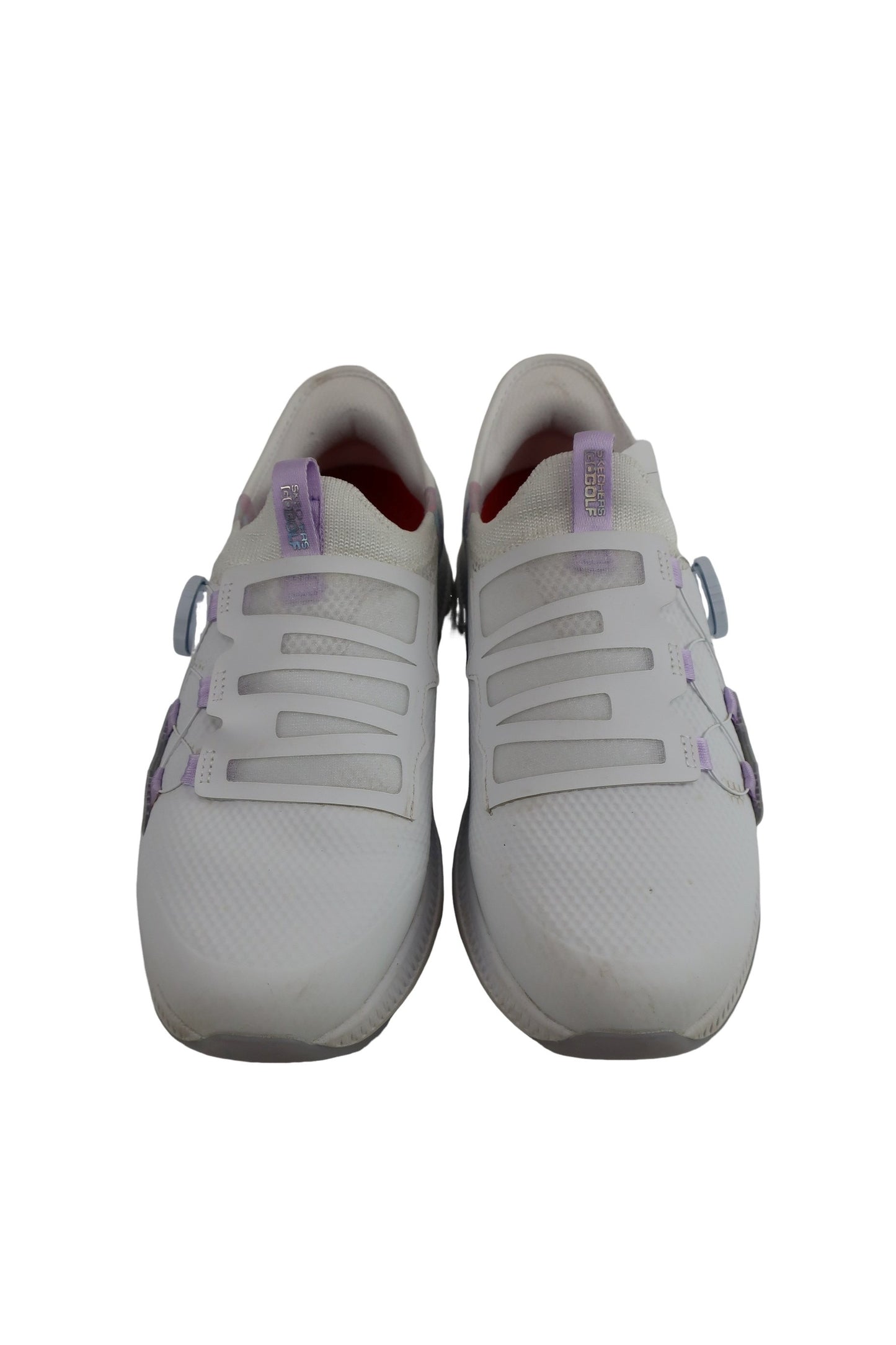 SKECHERS GO GOLF(スケッチャーズ ゴーゴルフ) ダイヤル式スパイクレスゴルフシューズ 白 レディース 23.5cm SN123062 B-3